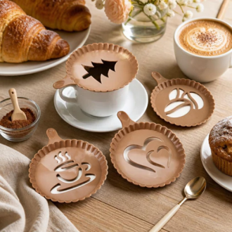 PLANTILLAS CAPUCHINO X 4