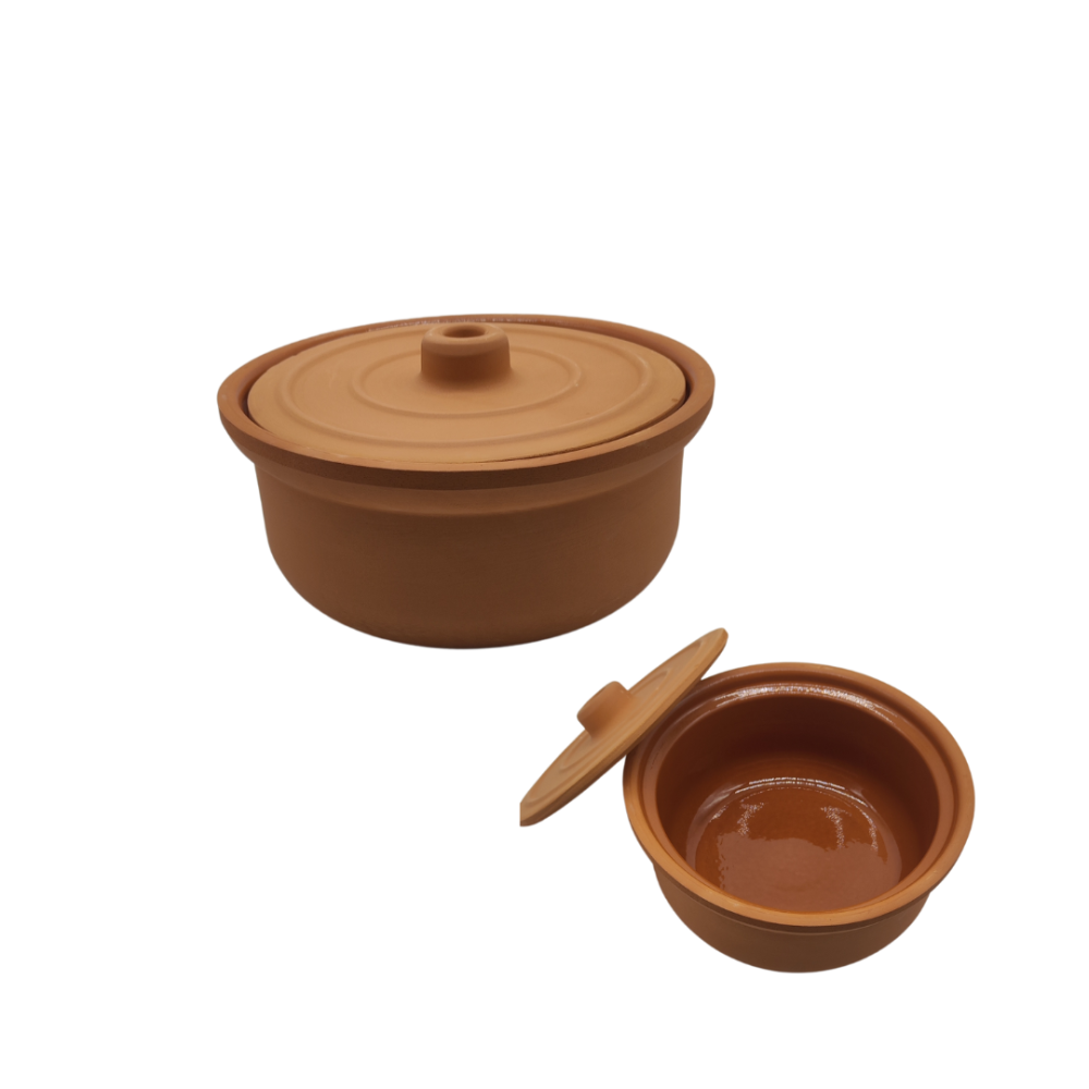CACEROLA CERAMICA C/TAPA 20X9CM