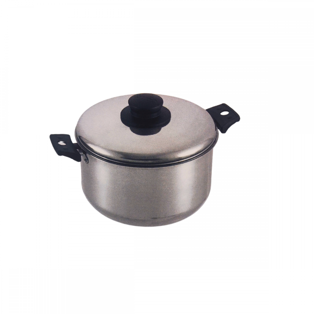 OLLA C/ASAS ALUMINIO 24 CM