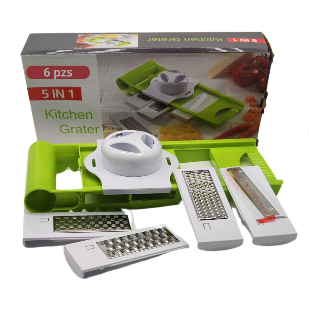 MANDOLINA MULTIUSO 5 CORTES