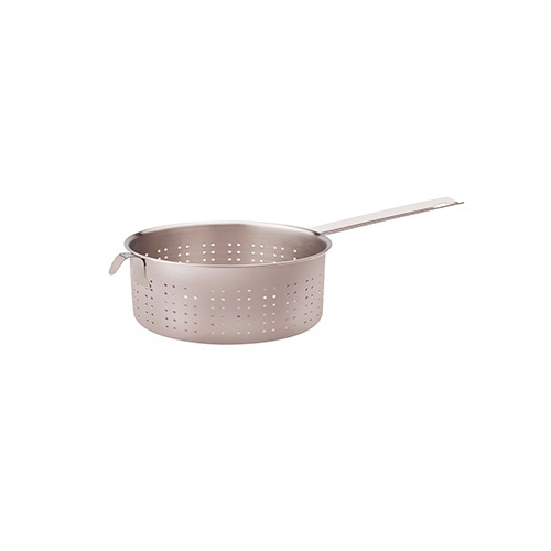 CACEROLA ACERO INOXIDABLE PARA FRITOS 24 CMS.