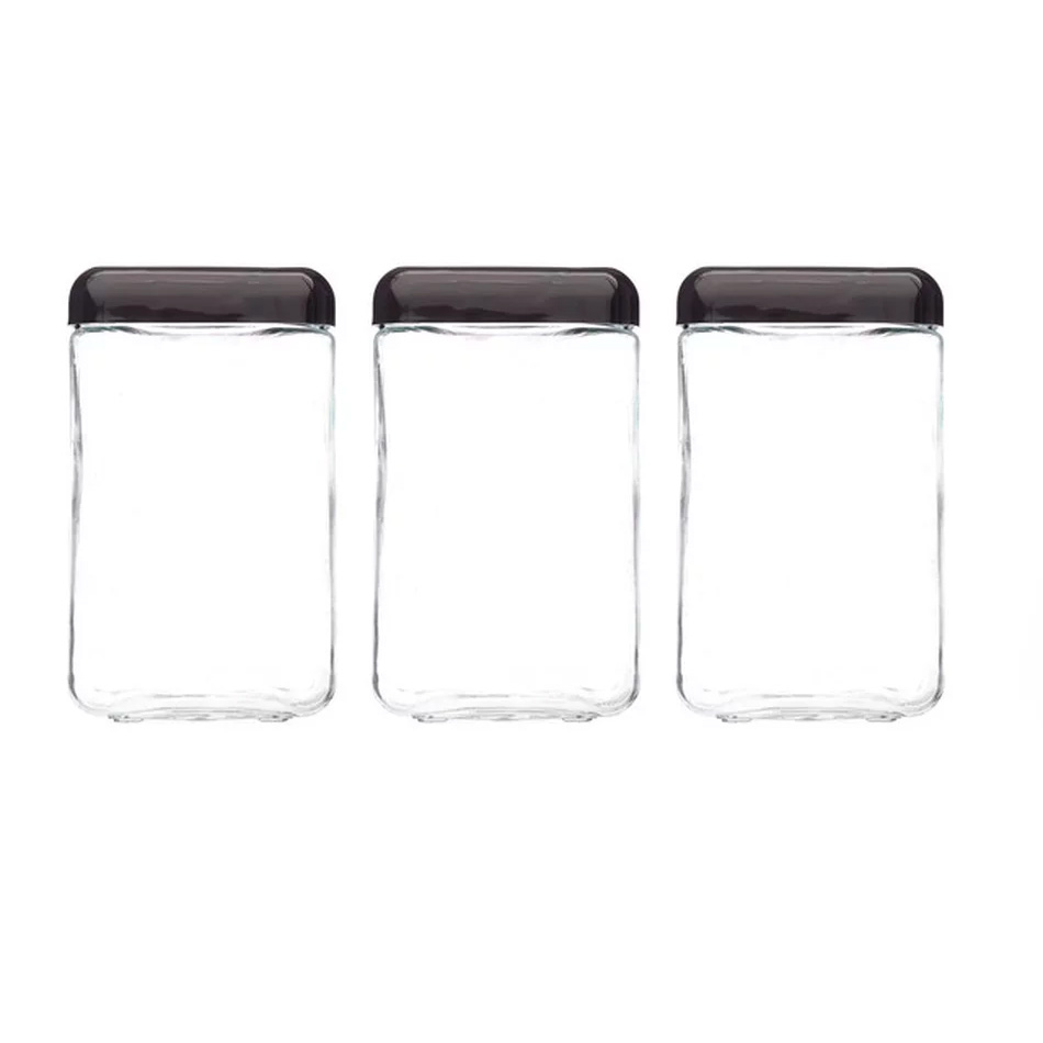 FRASCOS SET X 3  1.3 LT. - NEGRO