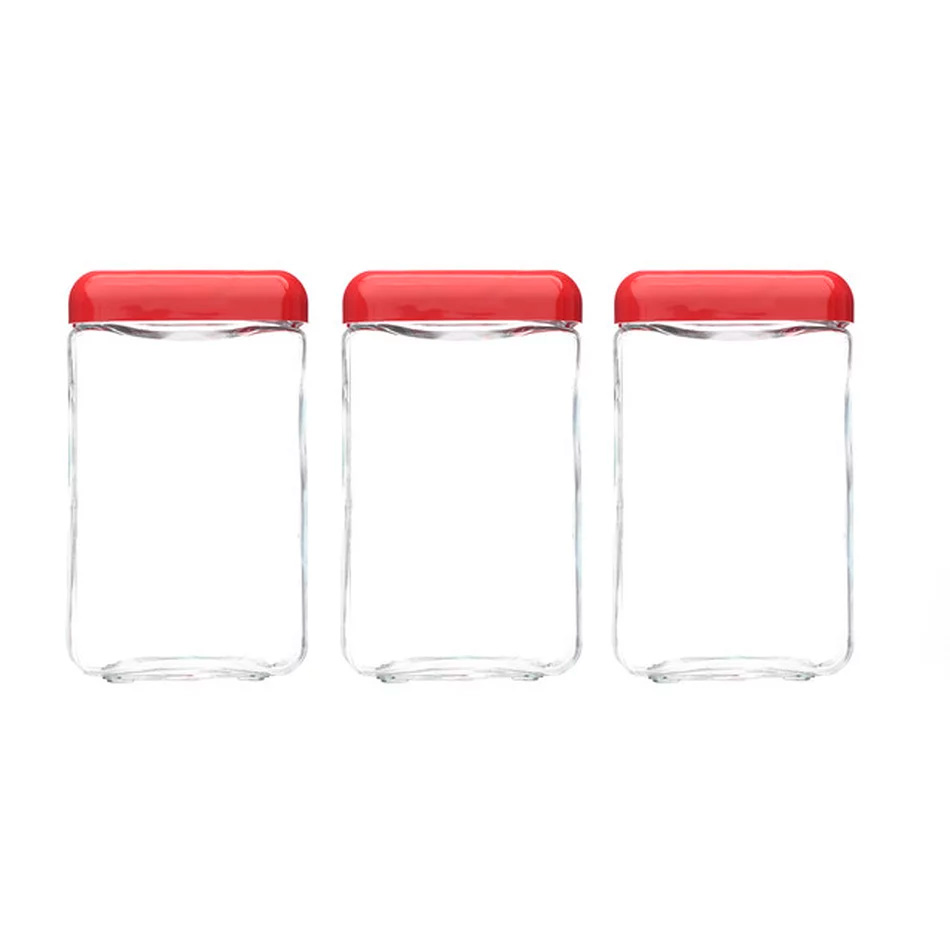 FRASCOS SET X 3  1.3 LT. - ROJO