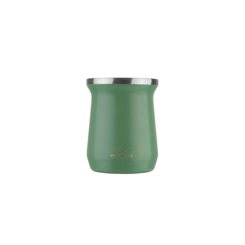 MATE ACERO INOX VERDE 250 ML,