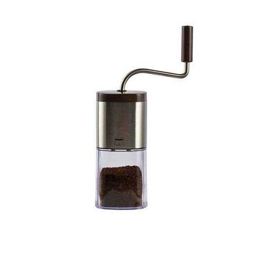 MOLINILLO TRIESTE PARA CAF� - ACERO INOXIDABLE 28 CMS. - ACERO/MARR�N