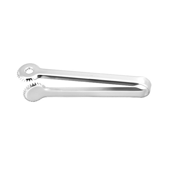 PINZA PARA HIELO ACERO INOXIDABLE