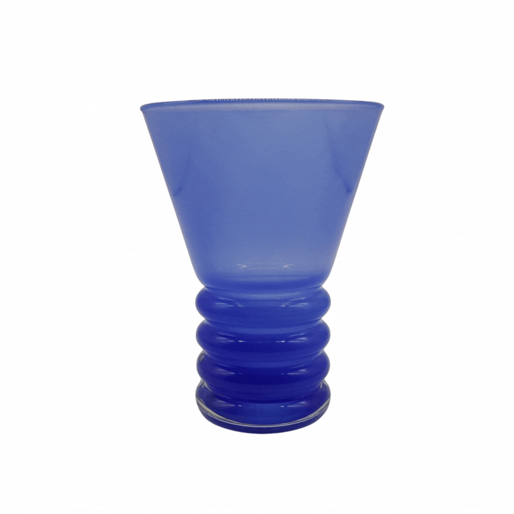 FLORERO COMO BLUE 16 CMS.
