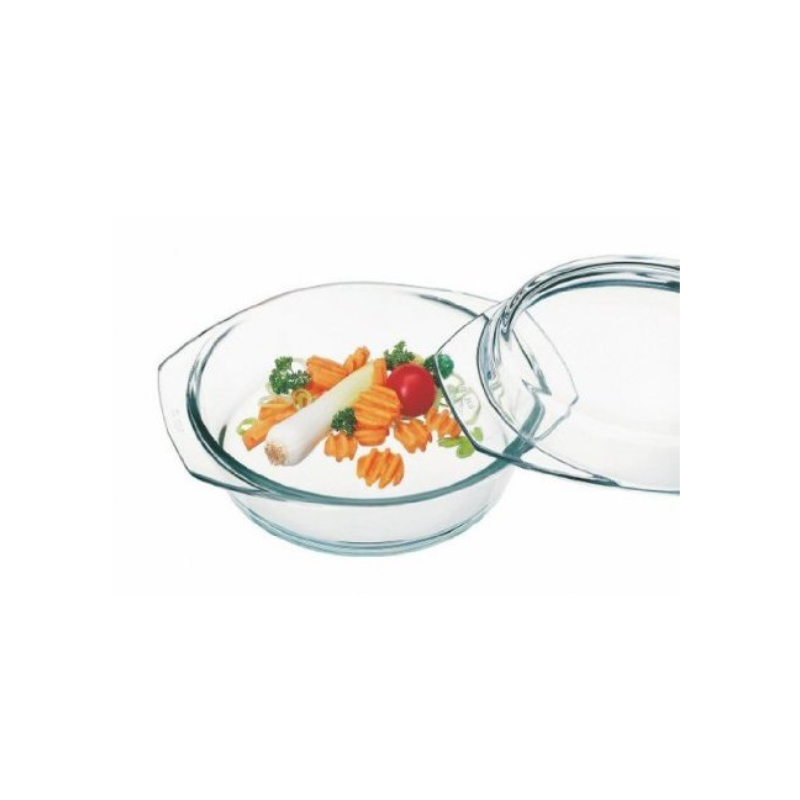CACEROLA REDONDA CON TAPA DOBLE 20.5 x 6.4 CMS.