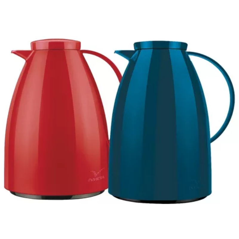 JARRA MOD. VIENA MIX AZUL/ROJO 1 LT.