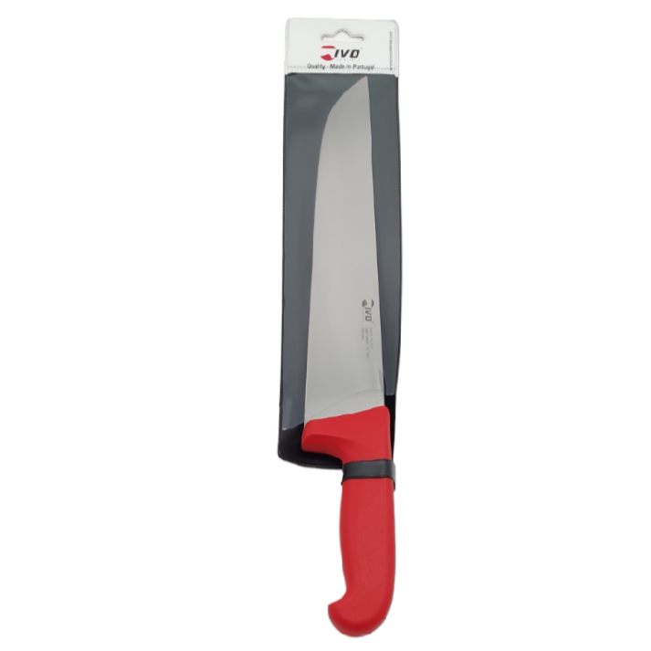 CUCHILLO CARNICERO 30.5cm ROJO EUROPRO IVO