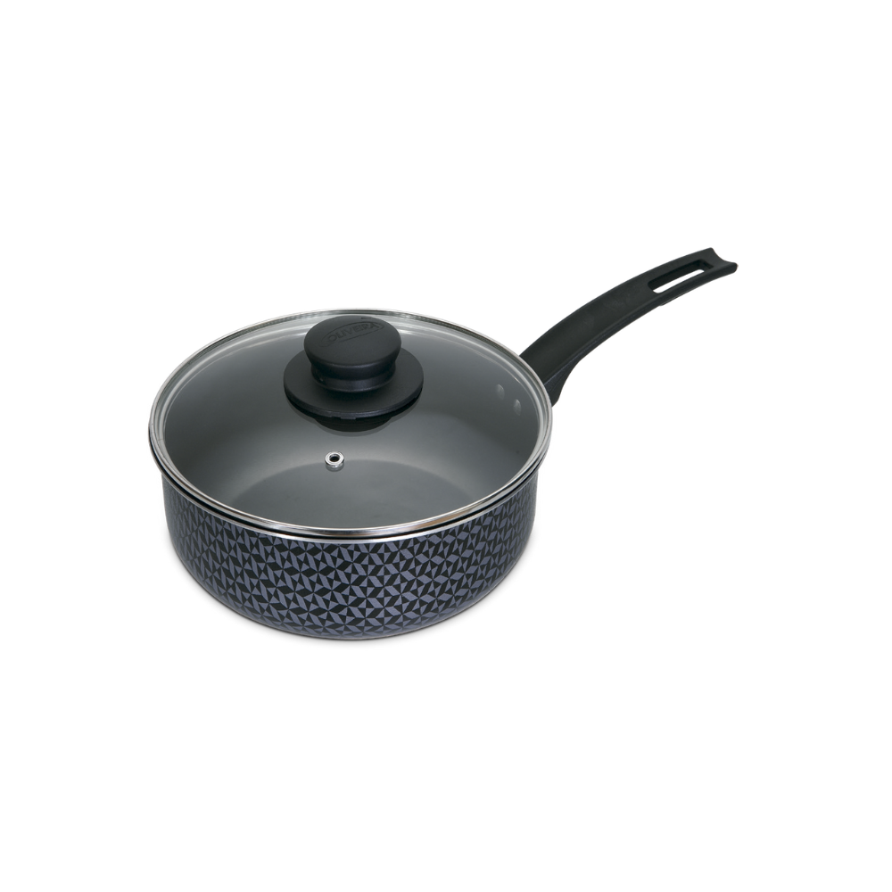 CACEROLA C/CABO Y TAPA 18 CMS.