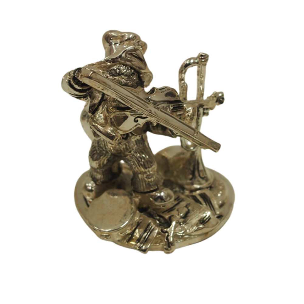 GATO VIOLINISTA PLATINA 10 CMS.