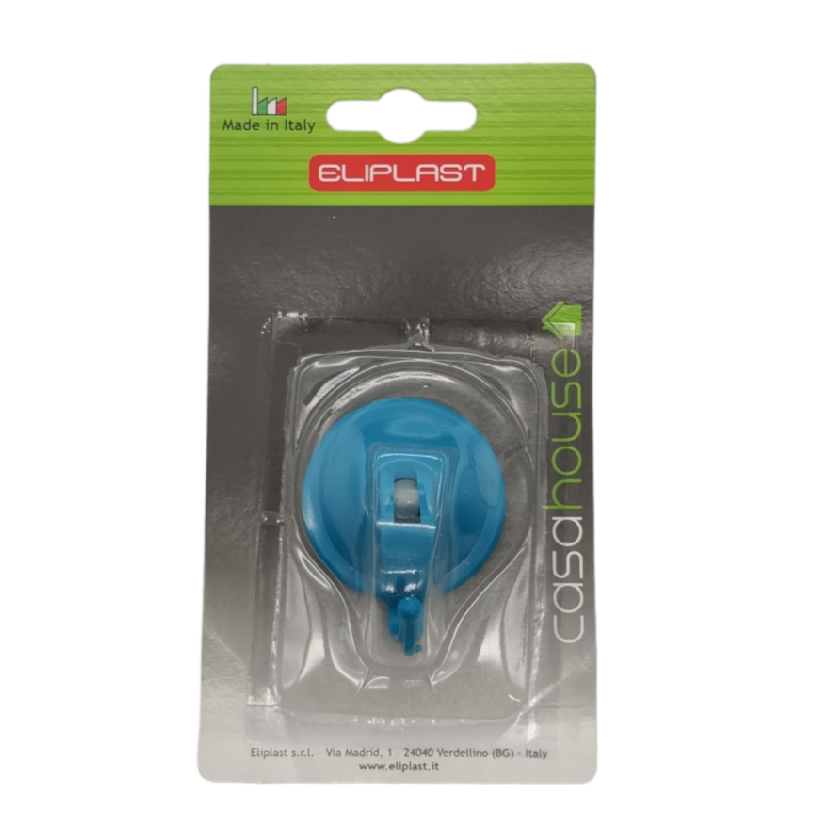 PERCHA CON VENTOSA BLISTER 1 UNIDAD