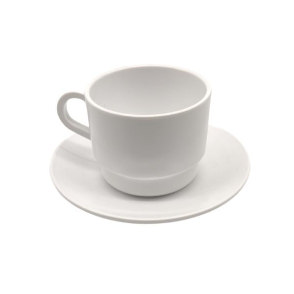 PLATO TE/DESAYUNO  ELEGANCE 15 CMS.