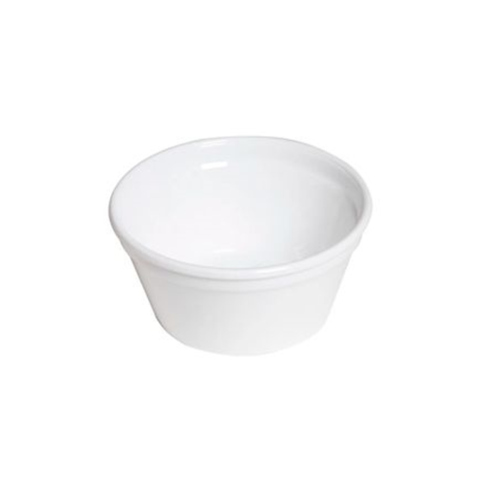 RAMEQUIN BLANCO 150 ML. � 8 X 4,5 CMS.