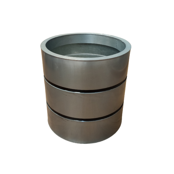 MACETA REDONDA ZINC  - 38*38