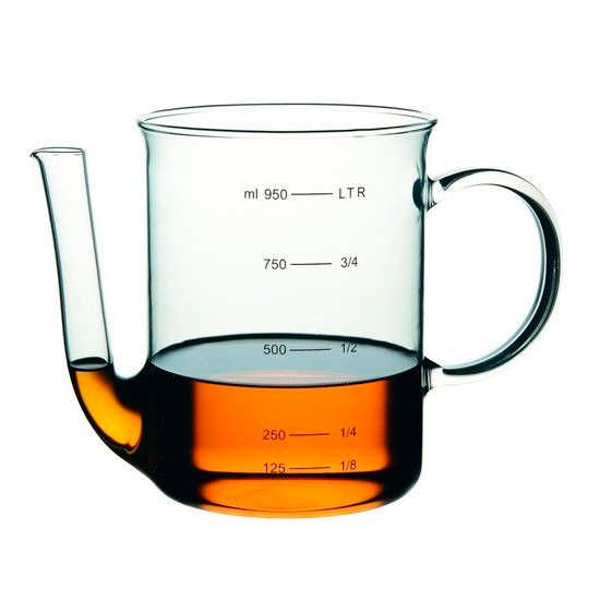 JARRA GRADUADA CON PICO  - 600 ML.