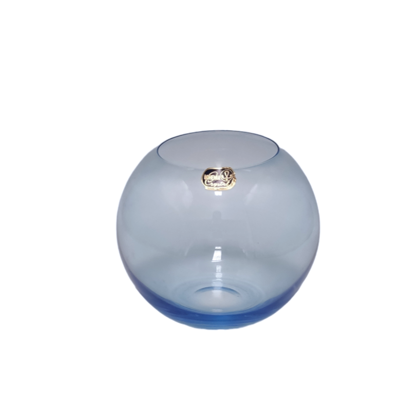 FLORERO FONTANA BLUE  - 17 CMS.