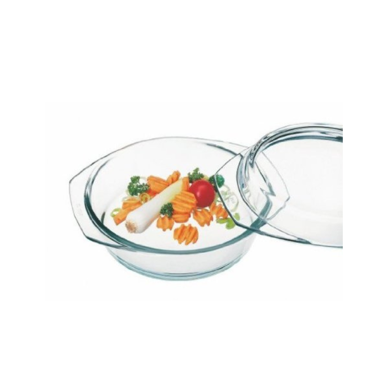 CACEROLA REDONDA CON TAPA DOBLE 23 x 7 CMS.