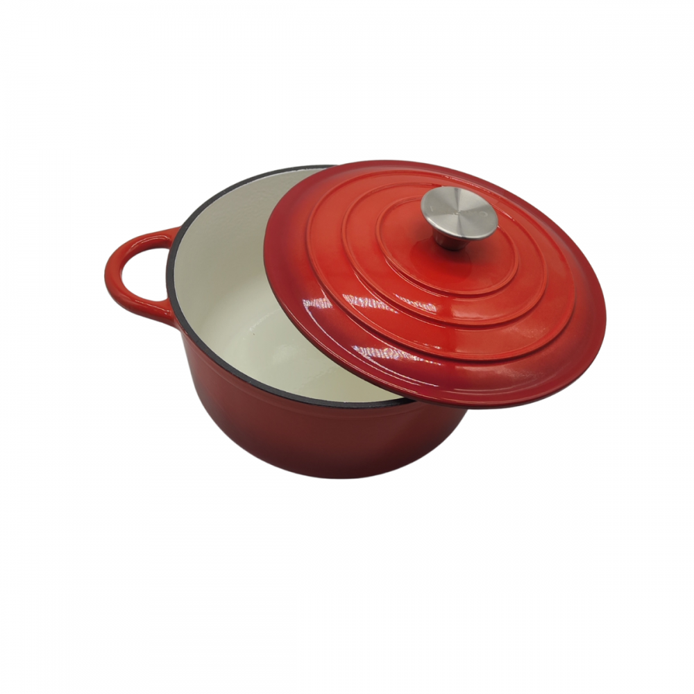 CACEROLA HIERRO ESMALTADO 24 CM