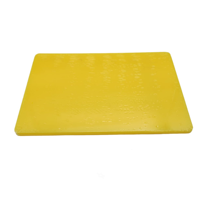 TABLA POLIPROPILENO 60x 40 x 2.0 CMS.AMARILLA