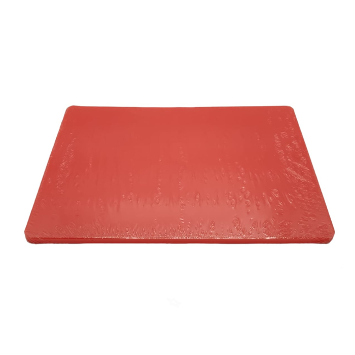 TABLA POLIPROPILENO 60 x 40 x 2.0 CMS. ROJA