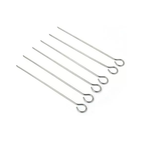 PINCHO BROCHETTE ACERO INOXIDABLE 20 CMS.