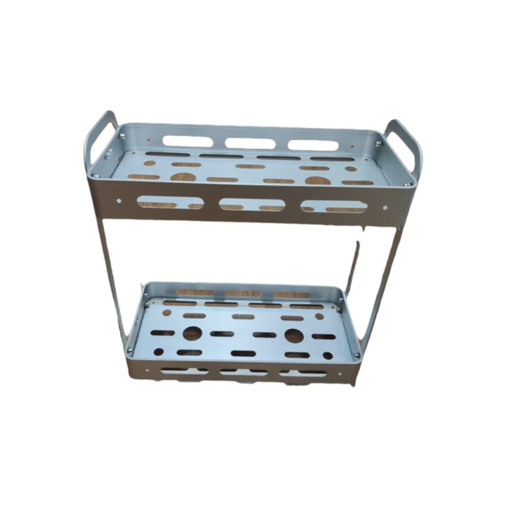 RACK 2 PISOS ALUMINIO