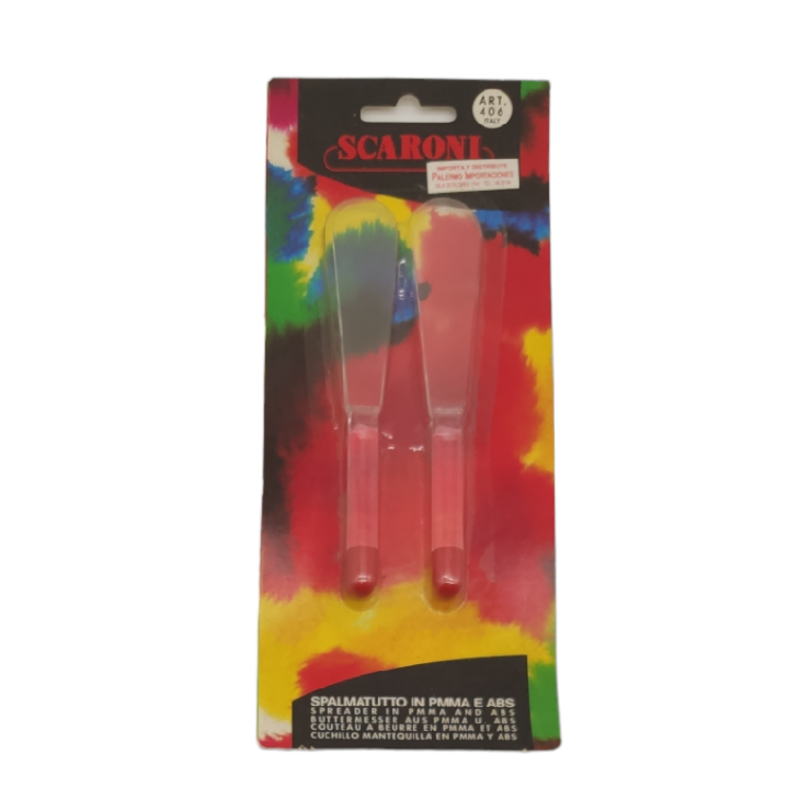 ESPATULA PARA UNTAR  - BLISTER X 2